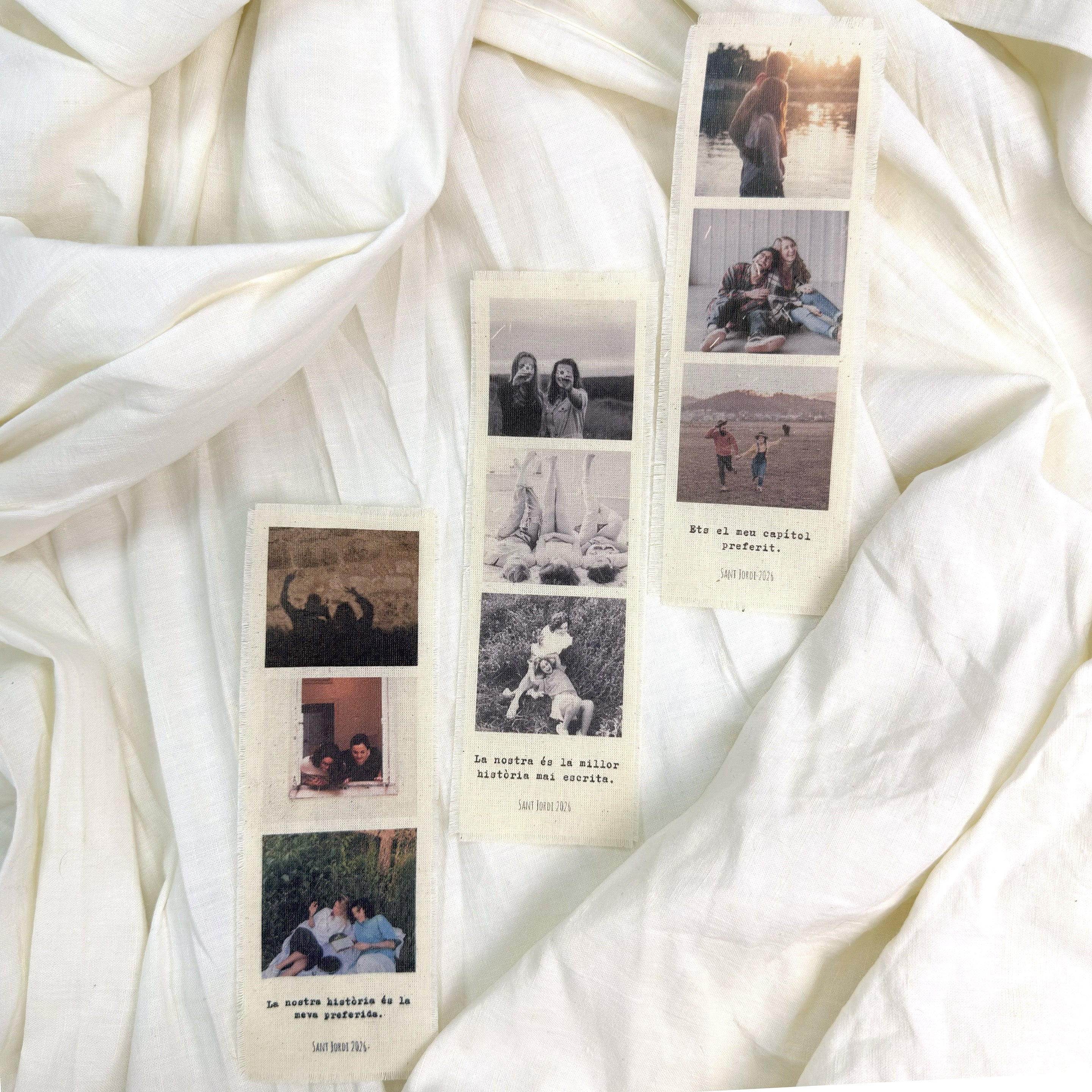 MARCA PÁGINAS POLAROID SANT JORDI