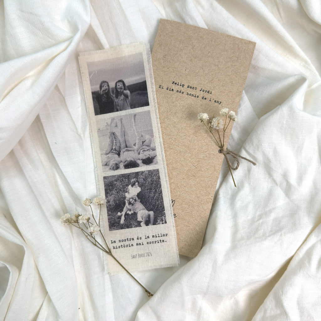 MARCA PÁGINAS POLAROID SANT JORDI